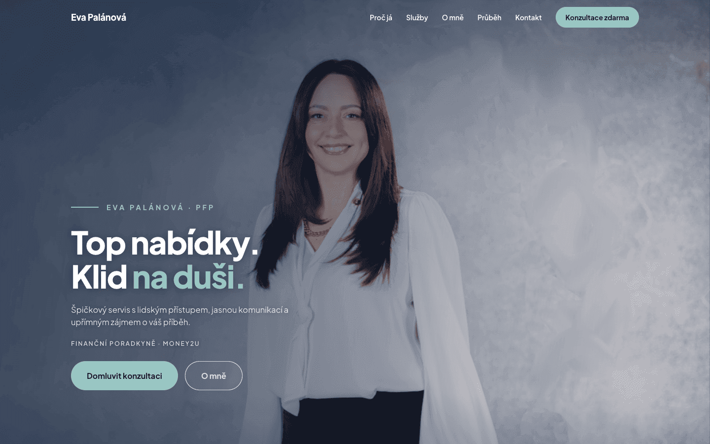 Náhled webu Eva Palánová